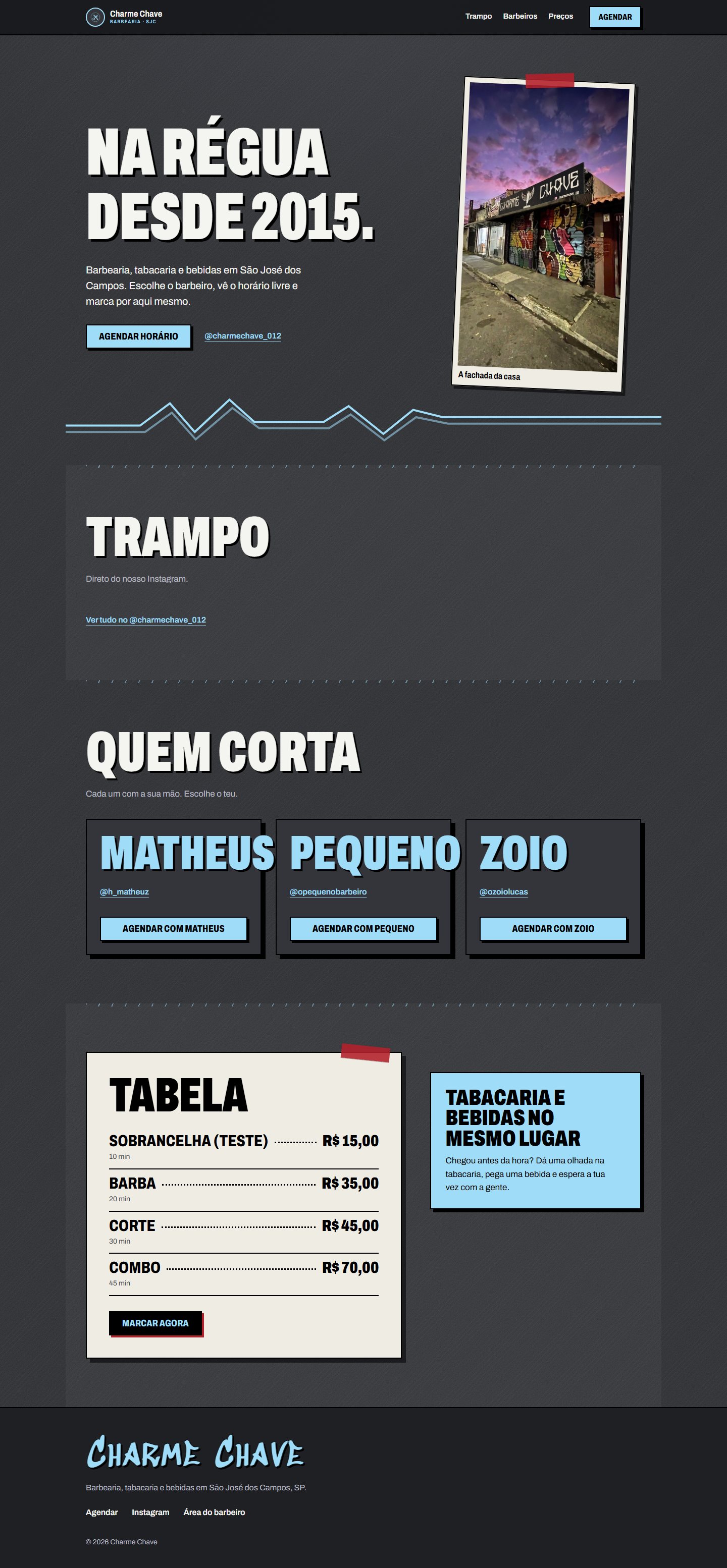 Captura de tela de charme-chave.shop